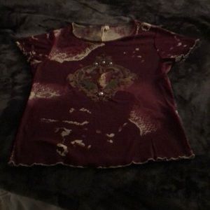 Susan Lawrence Short Sleeve Top